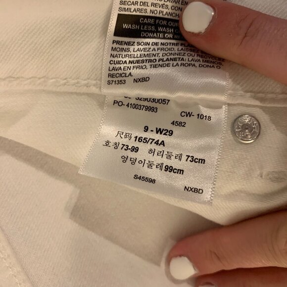 Denizen from Levi's Boyfriend Jeans - White - Picture 5 of 7